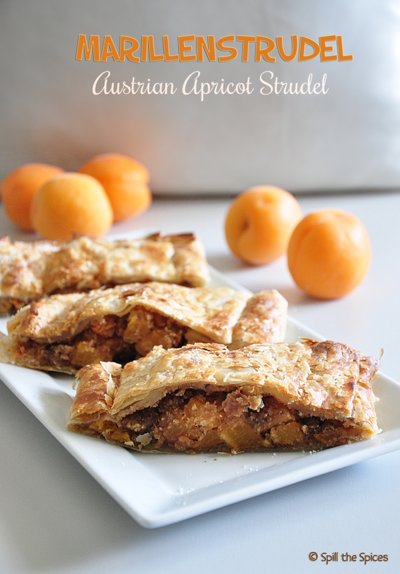 Marillenstrudel | Austrian Apricot Strudel - Spill the Spices