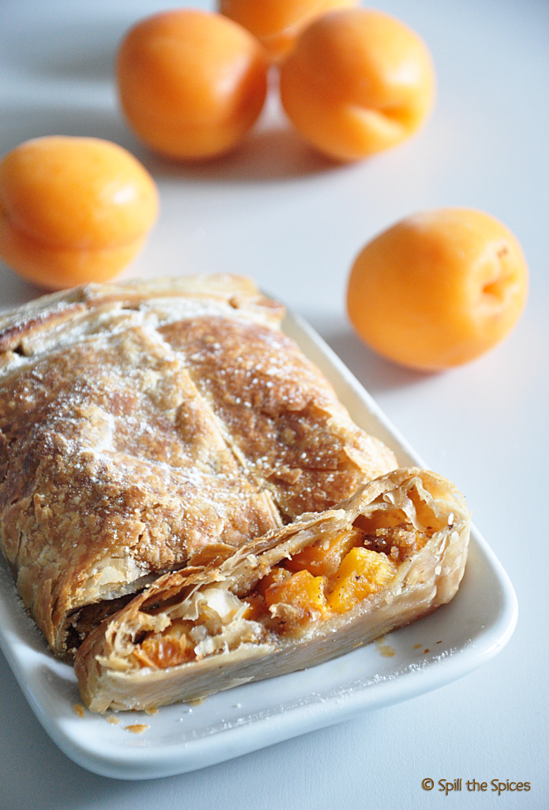 Marillenstrudel | Austrian Apricot Strudel - Spill the Spices